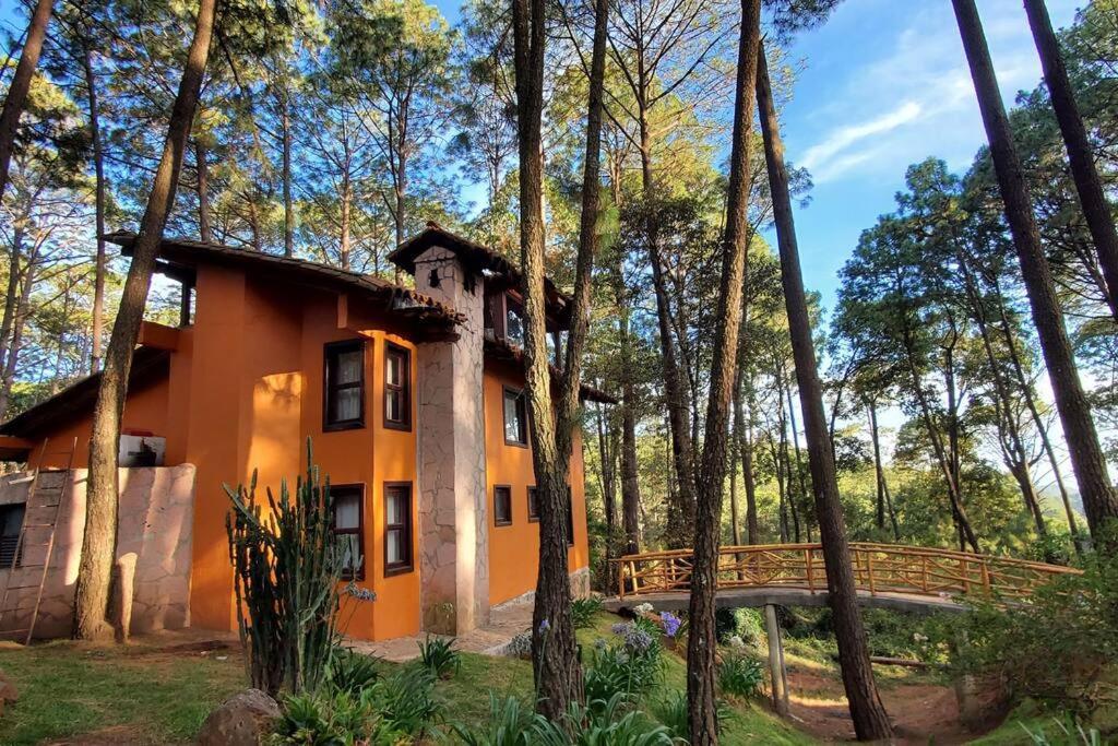 Cabana Rustica A 1Km De Cascada Mazamitla Exteriér fotografie