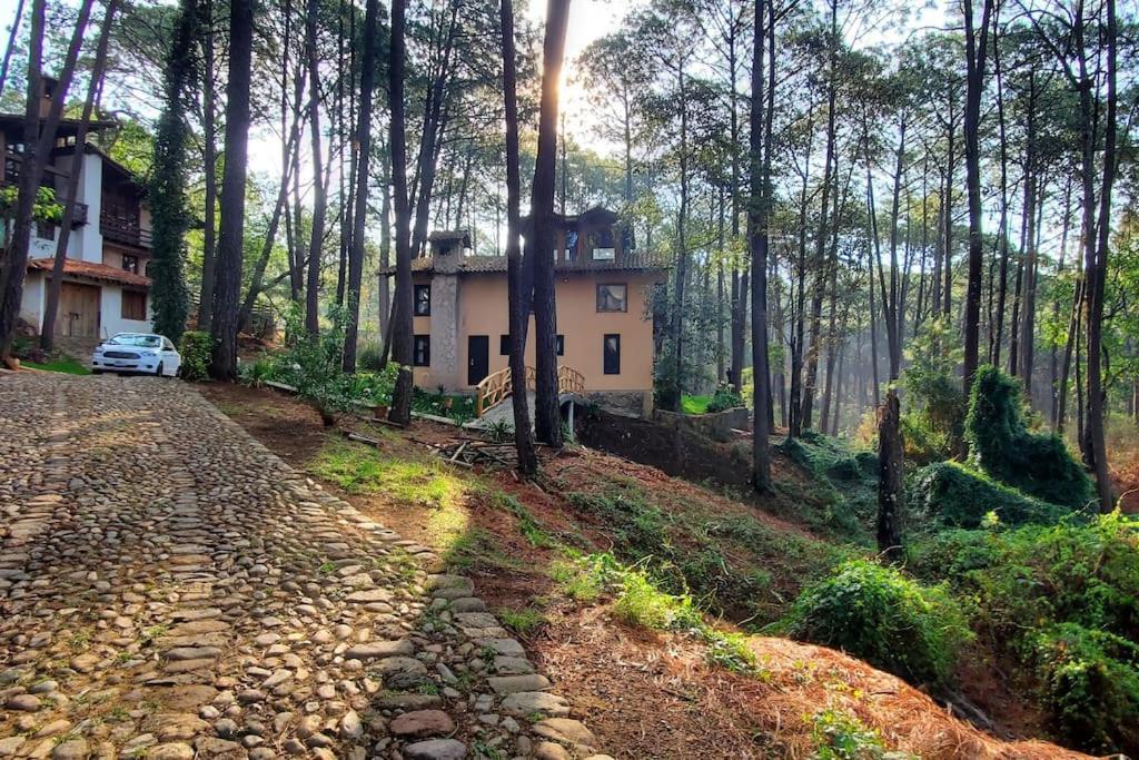 Cabana Rustica A 1Km De Cascada Mazamitla Exteriér fotografie