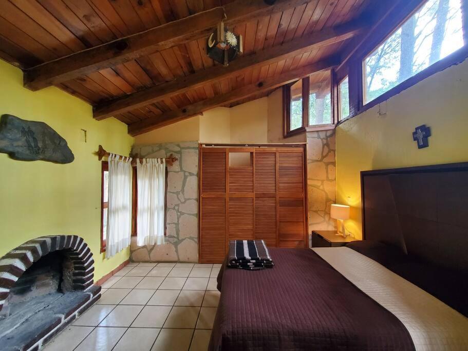 Cabana Rustica A 1Km De Cascada Mazamitla Exteriér fotografie